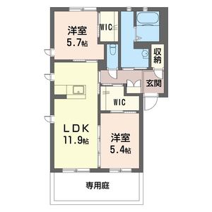 メゾン・ベルトゥリーＡ 102号室
