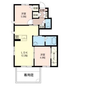 クローバーコート 103号室