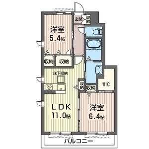 ベルウッドⅡＡ 103号室