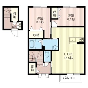 プライマリー今宮台 弐番館 202号-6