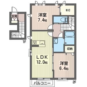 Ｐｒｏｓｃｏｕｒｔ　Ｗｅｓｔ 203号室
