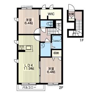 グランディール 202号室