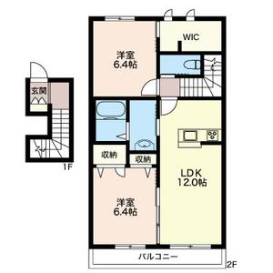 ヴィラーチェ　Ｑ 202号室