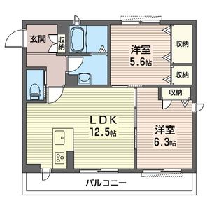 アグレアーブル 201号室