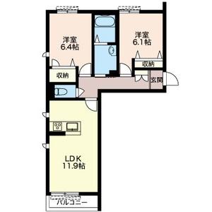 シャーメゾンフェリシア戸祭 105号-16