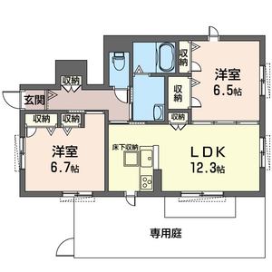 ラ・ヴィータ美輝Ｂ 101号-16