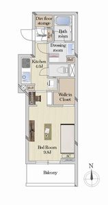 ＺＥＮＩＴＨ　宇都宮 201号室