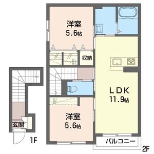 ヴィラ・ショコラ 202号室