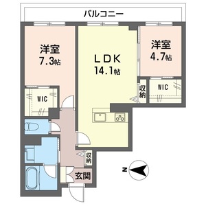 ルアナ錦 103号室