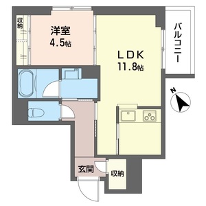 ザ　プライム　今泉 401号室