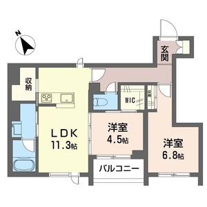 ザ　プライム　今泉 203号室