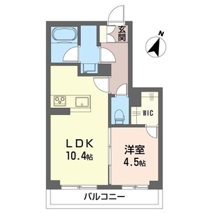 シャーメゾンしずか 103号室