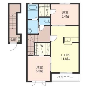 フォレスタＢ 202号室