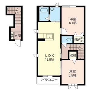 エーデル青葉Ｂ 202号室