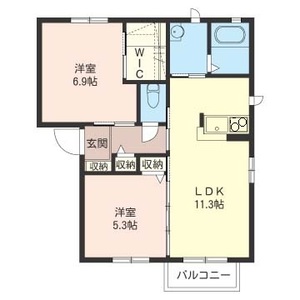 ラウンドパディーＢ 201号室