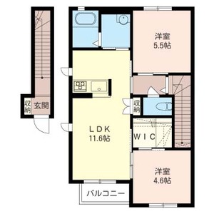 ウィルコート 203号室