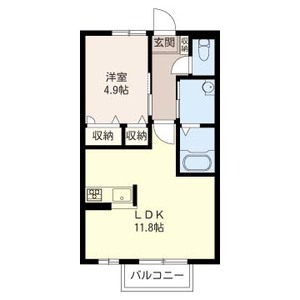 クラヴィエテラス飯塚町 202号室