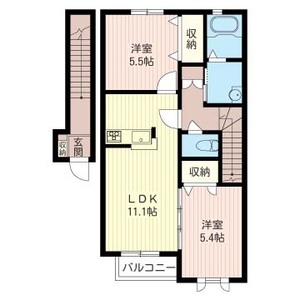 レスポワールⅡ 202号-16