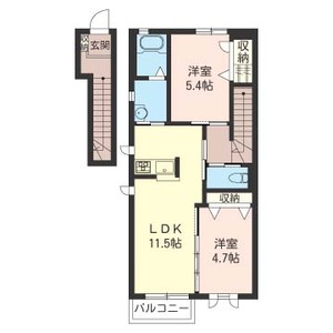 ボヌール・トロワ 202号室