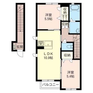 ヴィラ・シャルマン 205号室