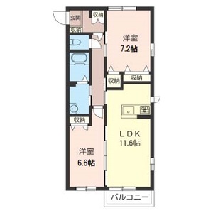 ベル　クレスト 201号室