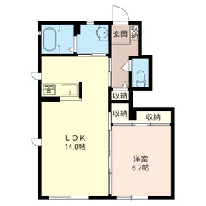 シルクツリー・ガーデン 102号室