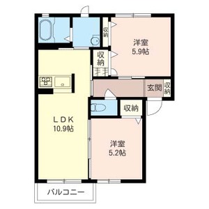 ブラン　Ｂ 202号室