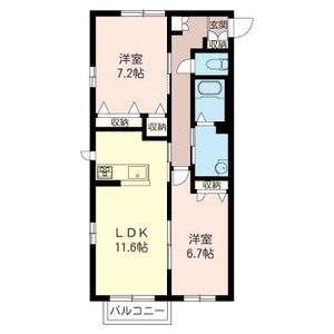 クレスト城 102号室