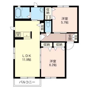 ベルドミール　Ａ 202号-15