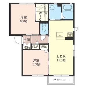 ラフィーノ　Ａ 201号室