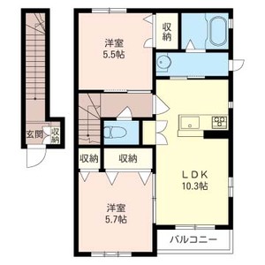 ラ・リズィエール　Ｂ 201号-15