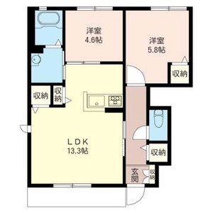 ベイサージュ上並榎 105号室
