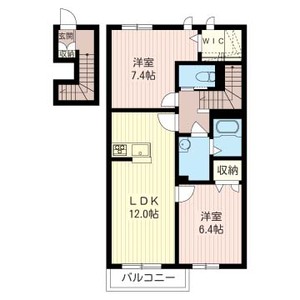 プレジールＡ 202号室