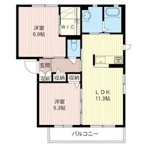 エコルドソレイユ　Ｃ 201号室