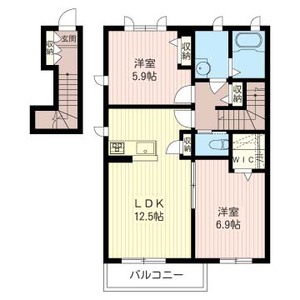 グランドソレーユＢ 202号-15
