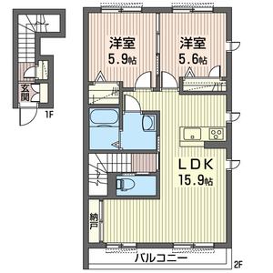 アメイジングソレイユ 201号室