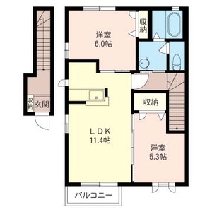 カルプマレメゾン 205号室