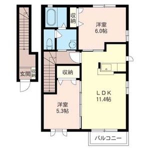 カルプマレメゾン 201号室