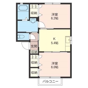 シャーメゾン野殿Ａ 201号室