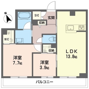 メーデン・コート 102号室