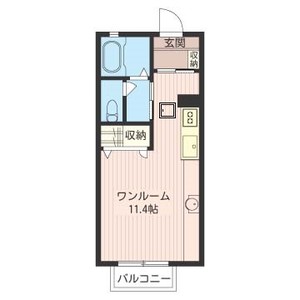 グランディールＢ 105号室