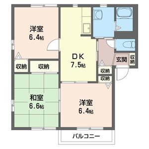 ディアコート　Ｂ 202号-6