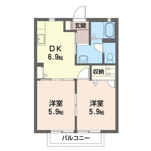 コートスクエアＡ 203号室