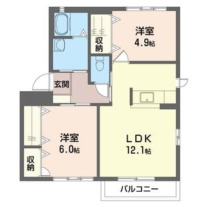 コートスクエアＢ 201号-13