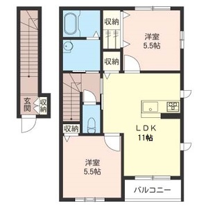 ハピネス Ⅰ 201号-16