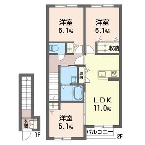ル・リアン　Ｓ 202号室