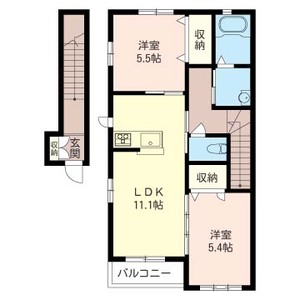 ルミエール　Ｂ 202号室