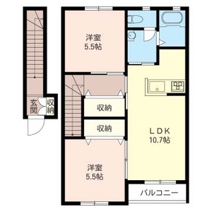 カーサ・フィオーレ 202号室