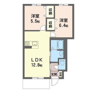 フォレスト　三室 102号室