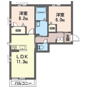 クレール　ドゥ　リュンヌ 203号室